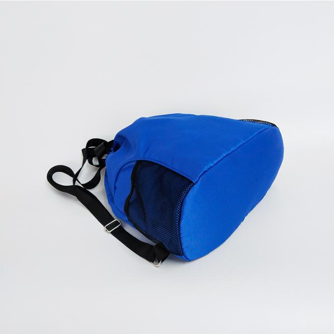 des Zugschnurtaschen-Rucksacks der Fabrik Polyester-Satineinkaufsnetze der reise der kundenspezifischen Farbbilligen Frauentaschen Einkaufszufällige