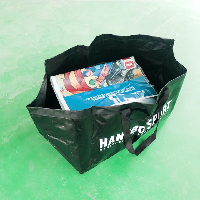 Hohe Qualität bereitete lamellierten wasserdichtes Wäscherei-Speicher Carry Moving Bag Tasche pp. Polypropylen gesponnenen auf
