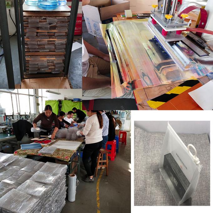 Taschen-PVC-Taschen des chinesischen Fabrikreises verpackende mit dem Reißverschluss 2019 hergestellt in niedrigem Preis Chinas